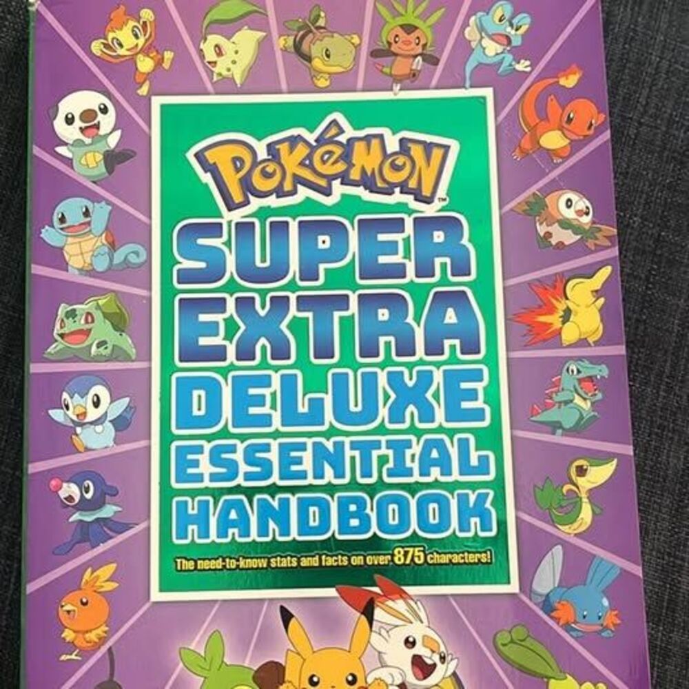Scholastic Pokemon Super Extra Deluxe Essential Handbook